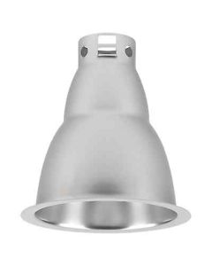 7 3/8" Calculite® CFL Open Downlight Reflector Trim, Comfort Clear™, Molded Trim Ring