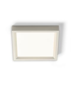 6" 120V 3000K Philips Lightolier® SlimSurface LED Square Downlight, Aluminum Finish