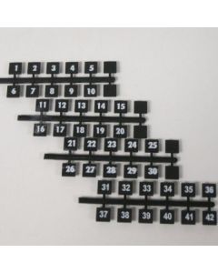 1-42 Siemens Number Strip