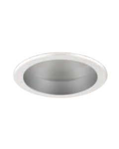 13W 120V 5-1/4" Philips Lightolier® Xceed CFL, Clear Diffuse with White Flange Downlight