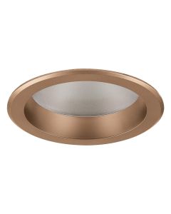 18W 120V 5-1/4" Philips Lightolier® Xceed CFL, Warm Diffuse with Warm Diffuse Flange Downlight