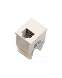 Legrand Module Jack USOC Wiring RJ25C 6P/6C, White