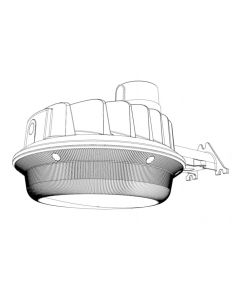 1.5" Diameter Philips Stonco Mounting Arm for LED Dusk to Dawn Barn Light