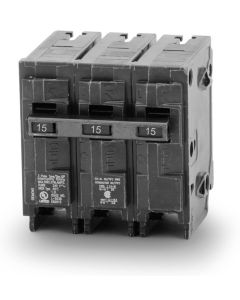 15A 240V 10kA 3-Pole Siemens Type QP Plug-In Circuit Breaker