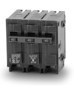 40A 240V 10kA 3-Pole Siemens Type QP Plug-In Circuit Breaker