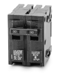 90Amp 120V/240V 10kA 2-Pole Siemens Type QP Plug-In Circuit Breaker