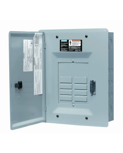100Amp 240V 8/16-CCT 1-Phase Siemens EQL Loadcentre with Door