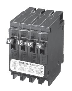 15A/15A 2-Pole Siemens Quad Type Q Breaker
