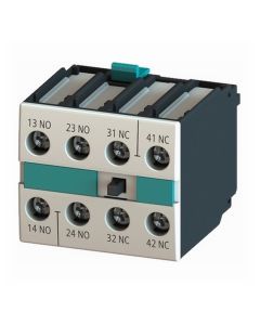 Siemens Auxiliary Contactor Mounting Block 2NO 2NC Size 2