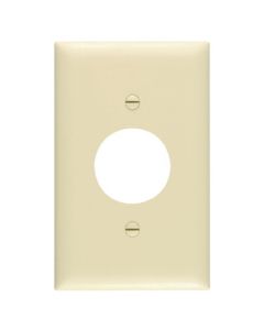 Pass & Seymour® Single Receptacle Openings, One Gang, Black