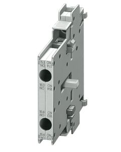 Siemens Auxiliary Contactor 2NO, Side Mount for size S3-S12