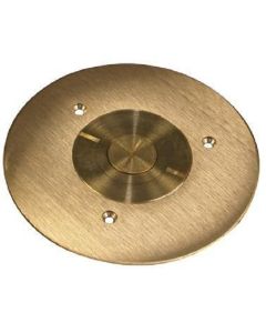 5-1/2" Diameter Wiremold Single Receptacle Plate Cover