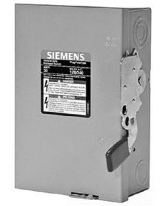 2 Pole 30Amp 120/240V Siemens Disconnect Fused