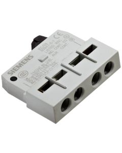 1 Block Per 3RV 1NO-1NC Siemens Mountable at the Front Plug In Contact Block