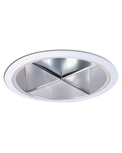 8-3/4" Aperture 2x18/26W Quad Tube Lightolier Baffle Shallow Cross Blade
