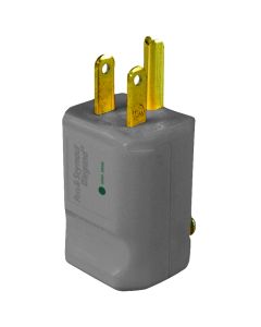 15Amp 125V Legrand® Pass & Seymour® Hospital Grade MaxGrip M3 Plug, Gray