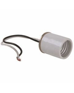 600W 250V Legrand® Pass & Seymour® Medium Base Incandescent Lampholder