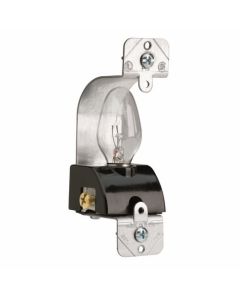 4W 120V Legrand® Pass & Seymour® Incandescent Lampholder, Black