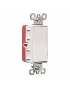 20Amp 120/277V Legrand® Pass & Seymour® PlugTail™ Three-Way Illuminated Decorator Switch 20 amp, White