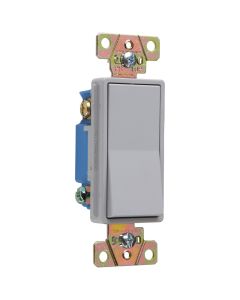 15Amp 120/277V Legrand® Pass & Seymour® Specification Grade Decorator Switch, Gray