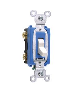 15Amp 120/277V Legrand® Pass & Seymour® Hard Use Specification Grade Switch, White
