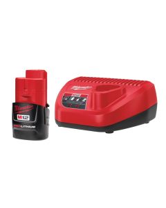 Milwaukee® M12™ Battery/Charger Starter Kit