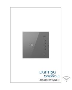 700W Legrand® adorne® Touch™ Wireless Dimmer Switch, Tru-Universal Master, Magnesium
