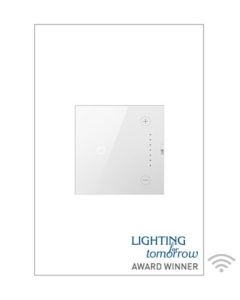 700W Legrand® adorne® Touch™ Wireless Dimmer Switch, Tru-Universal Master, White