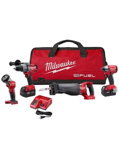 Milwaukee® M18 FUEL™ LITHIUM-ION 4-Tool Combo Kit