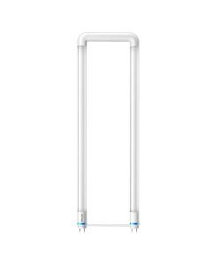 6" 16.5W 120/277/347V 3500K Philips InstantFit T8 U-Bent High Output LED Lamp, White