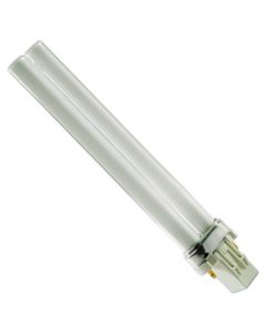 56V 13W 5000K 2-Pin Philips PL-S Short Compact Fluorescent Lamp, White