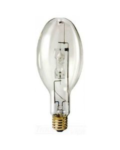 400W 135V 4300K Philips Pulse Start Metal Halide Standard Lamp, Clear