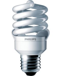 23W 110/127V Philips Energy Saver Twister Compact Fluorescent Light Bulb, White