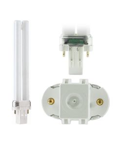 13W 56V 4000K 2-Pin Philips ALTO® PL-S Short Base Linear Compact Fluorescent Lamp, White