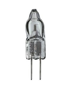20W 12V Philips Halogen Bi-Pin Low Voltage Capsule, Clear