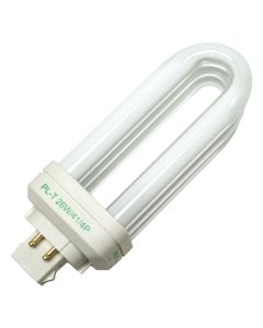 26W 105V Philips PL-T Triple 4-Pin Base Linear Compact Fluorescent Lamp, Cool White