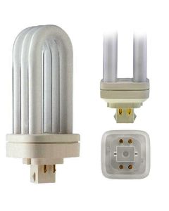 26W 80V Philips ALTO® PL-T Triple Tube Compact Fluorescent Lamp, White
