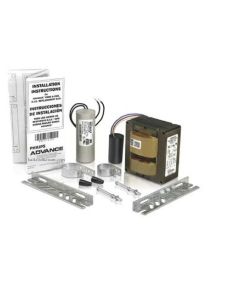 100W 120/277/347V Philips Advance High Pressure Sodium Ballast HID Core and Coil Ballast Kit, Black