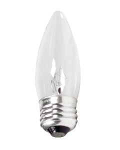 25W 120V Philips DuraMax® Deco Blunt Tip Incandescent  Lamp, Clear