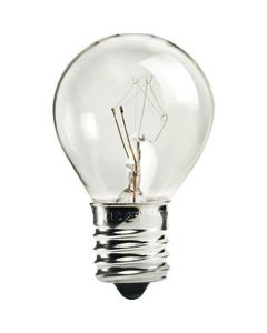 40W 120V Philips S11 Incandescent Hi-Intensity Light Bulb, Intermediate Screw, Clear