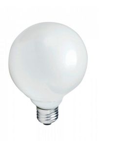 40W 120V G30 Philips Globe Medium Base Incandescent Light Bulb, White