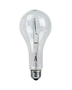 300W 120/130V 6280LM Philips PS25 Standard Life Incandescent Lamp, Clear
