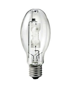 400W 135V Philips ED28 Pulse Start Metal Halide Standard Lamp, Clear
