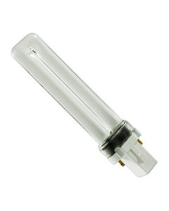 7W Philips 2-Pin PL-S Short G23 Compact Fluorescent Lamp, Cool White