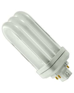 26W Philips 4-Pin PL-T GX24Q3 Triple Amalgam Fluorescent Lamp, White