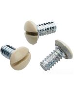 Pass & Seymour® Standard and Interchangable Wall Plate Screws100/Pack, Ivory