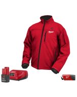 Milwaukee® M12 Heated Jacket High Visibility, Red, Medium