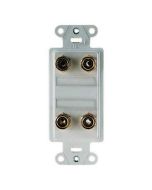 On-Q® Universal Dual Speaker Strap, White