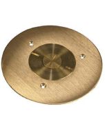 5-1/2" Diameter Wiremold Single Receptacle Plate Cover